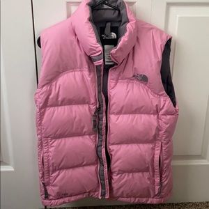 North face puffer vest